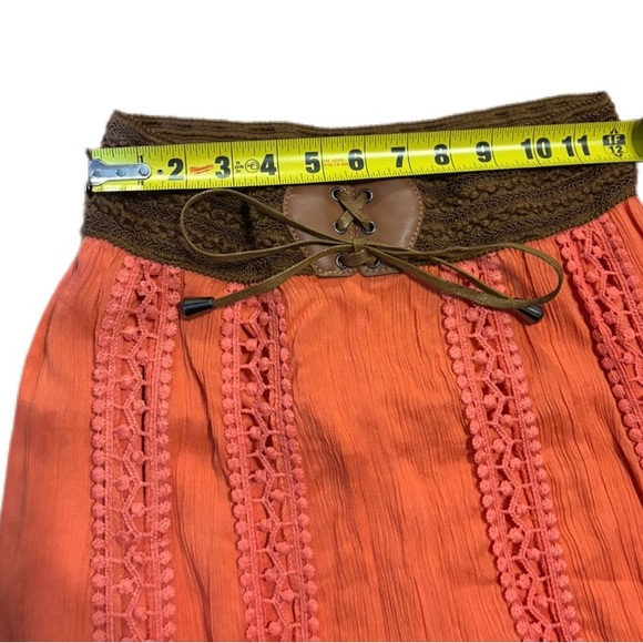 Truth by Republic Wide Leg Pants EUC Size Medium | Boho Prairie Hippie Viscose - Picture 12 of 15